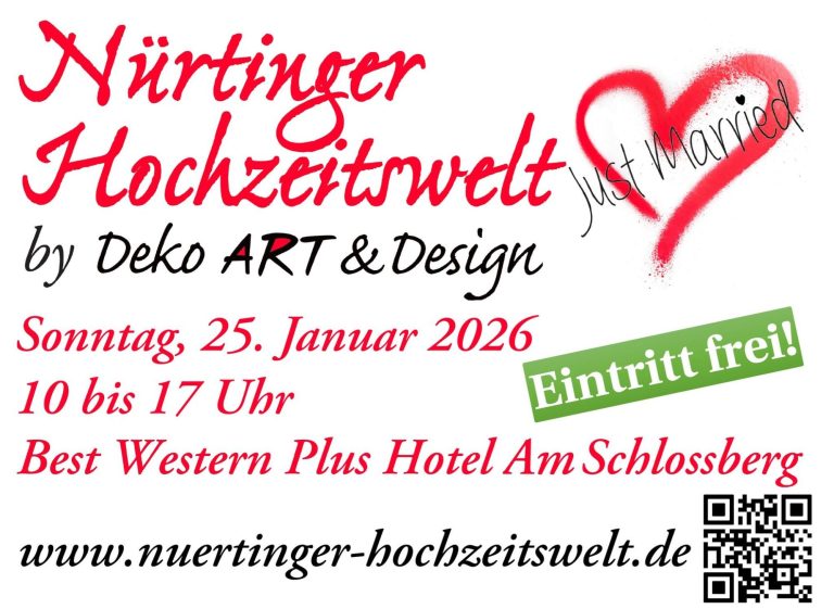Nürtinger Hochzeitsmesse 2025 Nürtinger Hochzeitsmesse